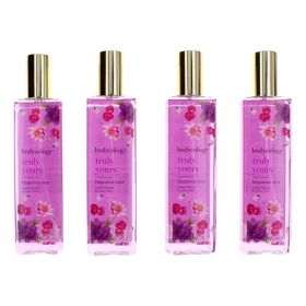 Truly Yours by Bodycology, 4 Pack  8 oz Fragrance Mist for Women