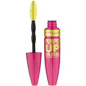 Maybelline Volum Express Pumped Up, Colossal Washable Mascara, Glam Black