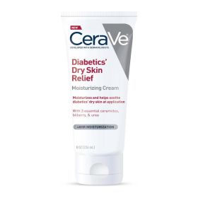 CeraVe Diabetics Moisturizing Body Cream for Dry Skin, 8 oz