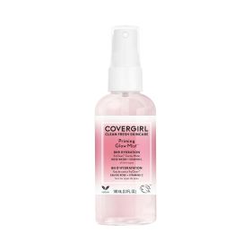 COVERGIRL Clean Fresh Skincare Priming Glow Face Mist, 3.3 fl oz