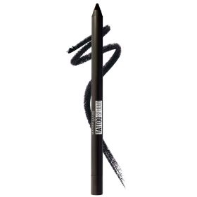 Maybelline Tattoo Studio Waterproof Long Wearing Pencil Eyeliner, Deep Onyx