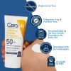 CeraVe Hydrating Body Mineral Sunscreen Lotion SPF 50 for All Skin Types, 5 fl oz