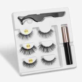 A Pair Of False Eyelashes With Magnets In Fashion (Option: 5PC Mixed F)